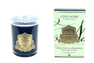 Soy Blend Candle - 450g - Gold - Persian Lime and Tangerine - CGG45022 (Carton of 4)